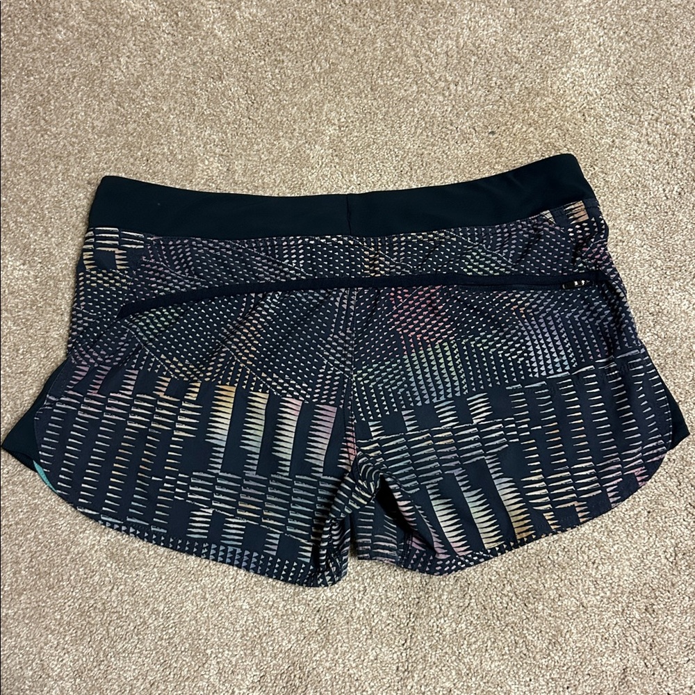 Patagonia Women's Nine Trails Running Shorts, Shadow Pop Navy Blue, Small - Picture 6 of 8